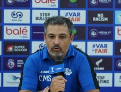 Arema FC Siap Hadapi Bhayangkara FC, Meski Skuad Terpukul Cedera