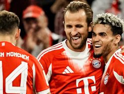 Dominasi Bayern Munchen: Hattrick Harry Kane Bawa Kemenangan Telak 6-0 atas RB Leipzig