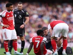 Awal Musim Arsenal Terganggu, Bukayo Saka Dipastikan Absen