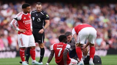 Awal Musim Arsenal Terganggu, Bukayo Saka Dipastikan Absen