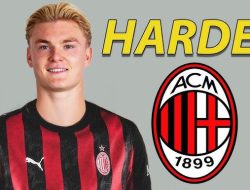 Conrad Harder Menuju AC Milan: Solusi Striker Muda di Tengah Keterbatasan Finansial