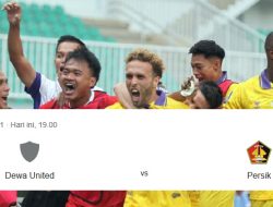 Analisis Kekuatan Dewa United vs Persik Kediri: Lini Tengah Dominan, Lini Depan Masih Tumpul