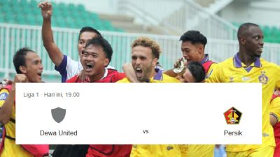 Dewa United vs Persik Kediri