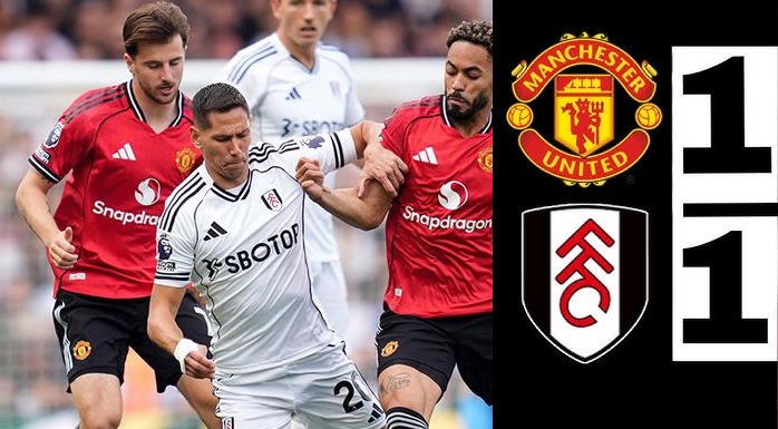 Fulham Tahan Imbang Manchester United