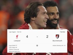 Hasil Pertandingan Liverpool vs Bournemouth: Kemenangan Dramatis Berkat Chiesa dan Salah