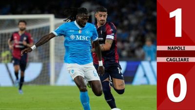 Serie A: Gol Telat Anguissa Pastikan Kemenangan Napoli atas Cagliari 1-0
