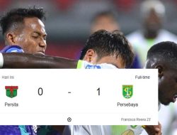 Persebaya Menang Tipis, Hokky Caraka Gagal Cetak Gol