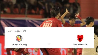 Semen Padang Vs PSM Makassar