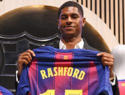 Joan Laporta Optimis Rashford Bisa Main di Laga Perdana Barcelona