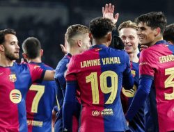 Barcelona Libas Valencia 6-0 — Fermin, Raphinha, dan Lewandowski Cetak Brace