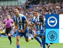 Brighton Balikkan Keadaan, City Terjungkal 1-2 di Amex