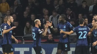 Inter Milan Tumbangkan Ajax Lewat Dua Gol Marcus Thuram