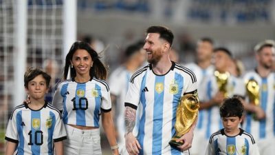 Argentina Bersiap Sambut Laga Perpisahan Lionel Messi