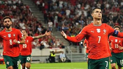 Portugal Tumbangkan Hungaria 3-2, Ronaldo Torehkan Rekor, Cancelo Jadi Penentu