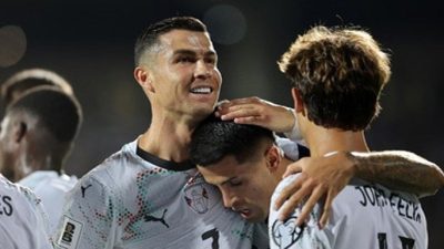 Portugal Bungkam Armenia 5-0: Ronaldo dan Felix Borong Gol, Selecao Makin Perkasa
