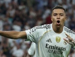 Real Madrid Tekuk Marseille 2-1 Meski Hanya 10 Pemain, Mbappe Cetak Dua Penalti