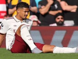Cedera Saliba Jadi Pukulan Berat untuk Arsenal