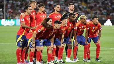 Spanyol Rebut Posisi Teratas