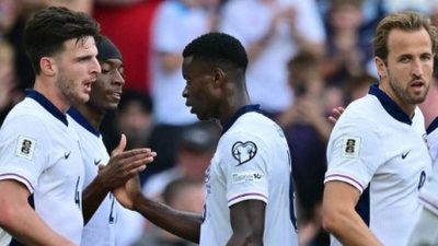 Albania vs Inggris: Dua Gol Kane Antar The Three Lions Sempurna di Kualifikasi