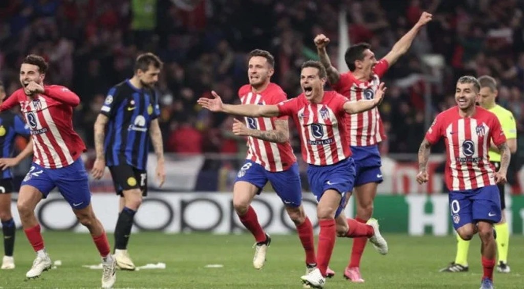 Atletico Jinakkan Inter di Menit Akhir