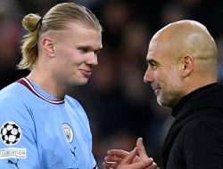Haaland dan Guardiola Terlibat Adu Argumen Usai Kemenangan Manchester City