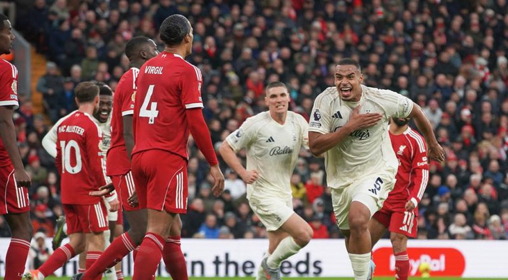 Liverpool Dipermalukan Nottingham Forest