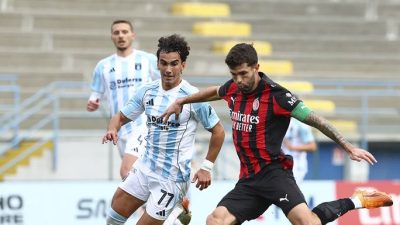 AC Milan Tumbang dari Klub Serie B