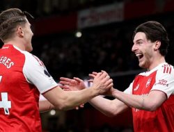 Gol Bunuh Diri Rutter Bawa Arsenal Menang 2-1 atas Brighton