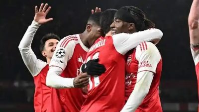 Arsenal Tundukkan Club Brugge 3-0