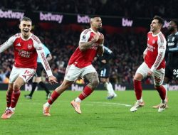 Arsenal Tutup Tahun dengan Kemenangan Meyakinkan