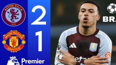 Aston Villa Kalahkan Man Utd dengan Skor Tipis