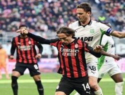 Hasil AC Milan vs Sassuolo: Rossoneri Ditahan Imbang di San Siro