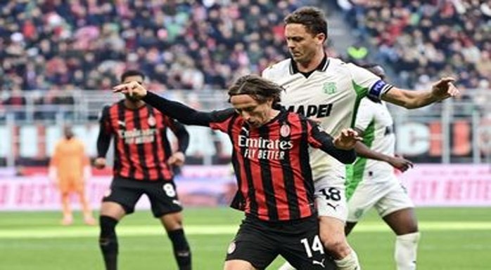 Hasil AC Milan vs Sassuolo