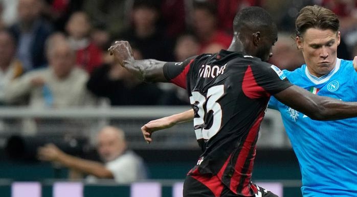 Hasil Napoli vs Milan