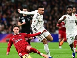 Madrid Tundukkan Sevilla di Bernabeu