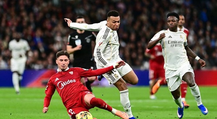 Madrid Tundukkan Sevilla di Bernabeu