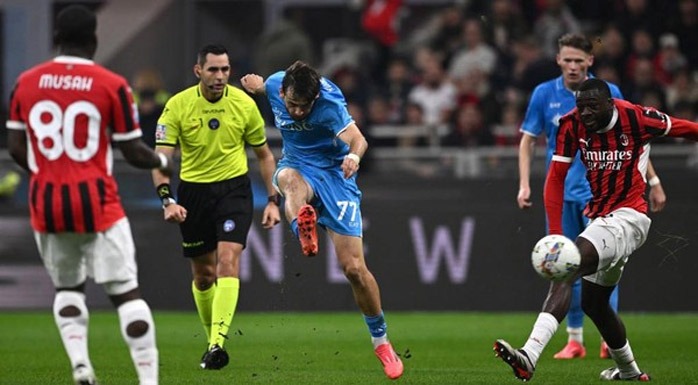Napoli vs Milan di Supercoppa