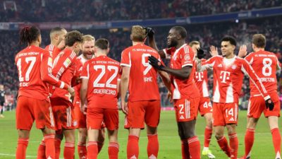 Bayern Munich Hancurkan Wolfsburg 8-1