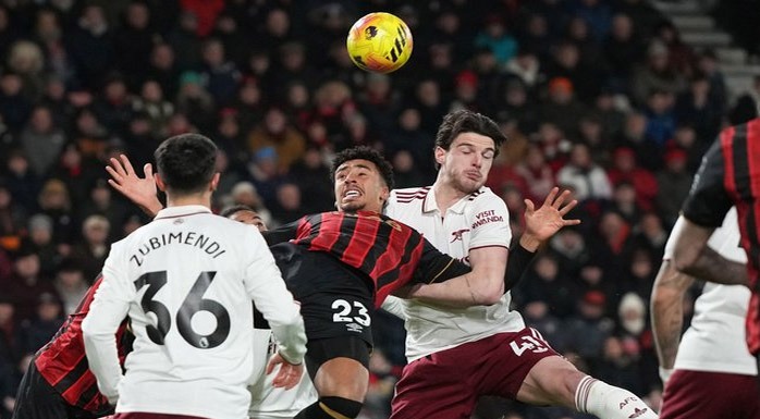 Hasil Bournemouth vs Arsenal
