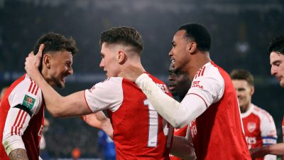 Hasil Chelsea vs Arsenal