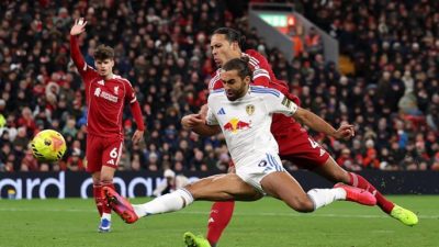 Hasil Liverpool vs Leeds United