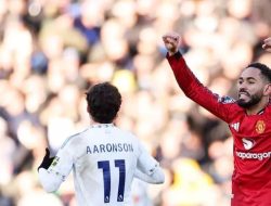 Leeds vs Man United Berbagi Angka, Duel Ketat di Elland Road Tuntas 1-1