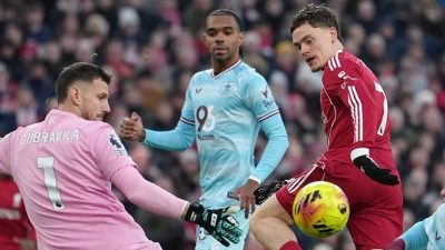 Liverpool Kembali Tersendat, Burnley Tahan Imbang The Reds di Anfield