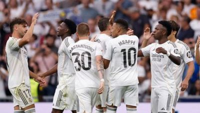 Mbappe Cetak Gol