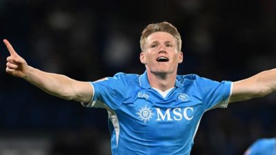 Dua Gol McTominay Tahan Inter, Laga Kontra Napoli Berakhir 2-2