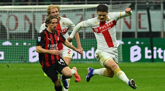 Milan Ditahan Genoa di Menit Akhir