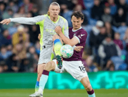 Burnley Turun Kasta Usai Dikalahkan Man City, Haaland Jadi Penentu