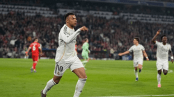Mbappe Tembus 100 Laga di Real Madrid